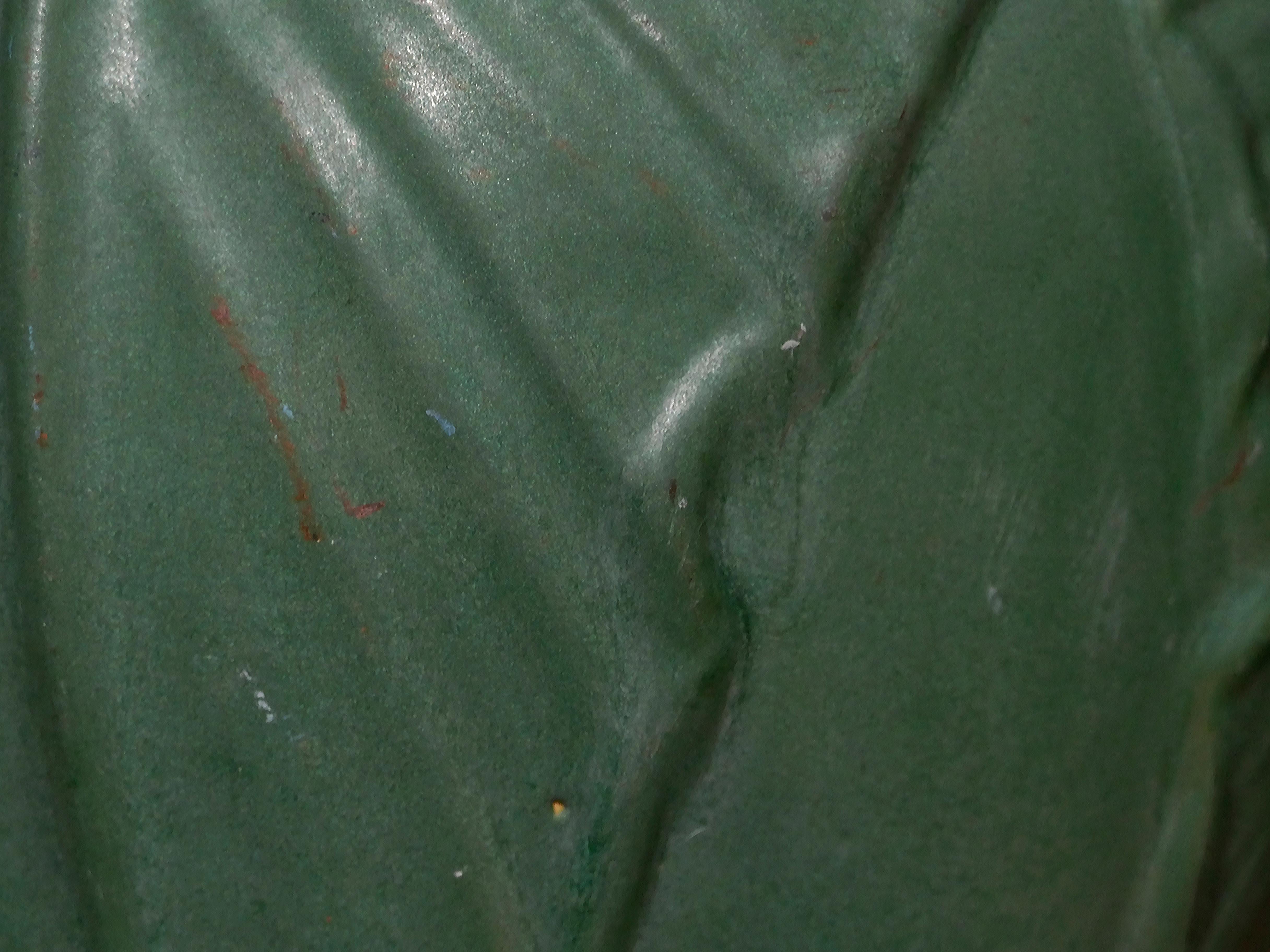 Paar große Weller Pottery Matte Green Leaf Jardinières CIRCA 1910 im Angebot 7