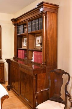 Pair of Large William IV Bookcases in West Indies Mahogany, England, circa 1830
