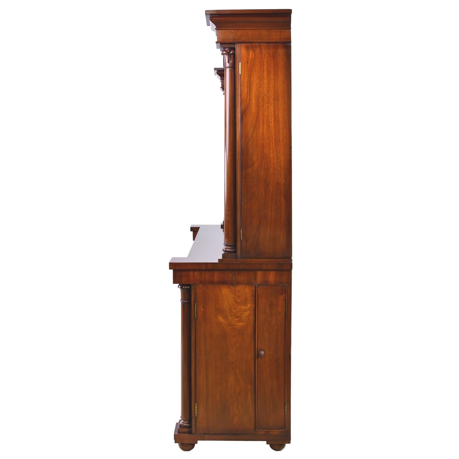 Pair of Large William IV Bookcases in West Indies Mahogany, England, circa 1830 2