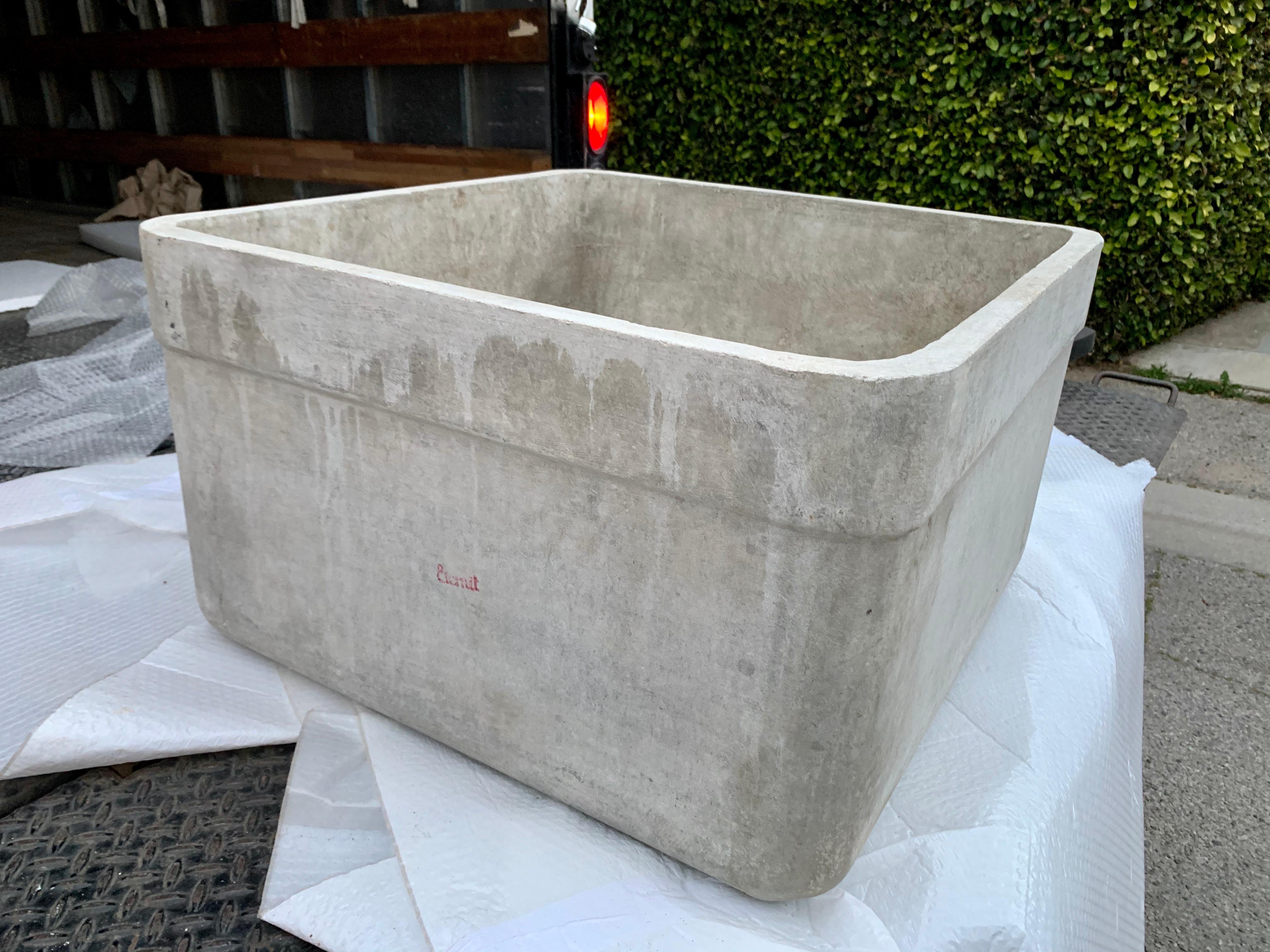 Large Willy Guhl Box Planter In Good Condition In Los Angeles, CA