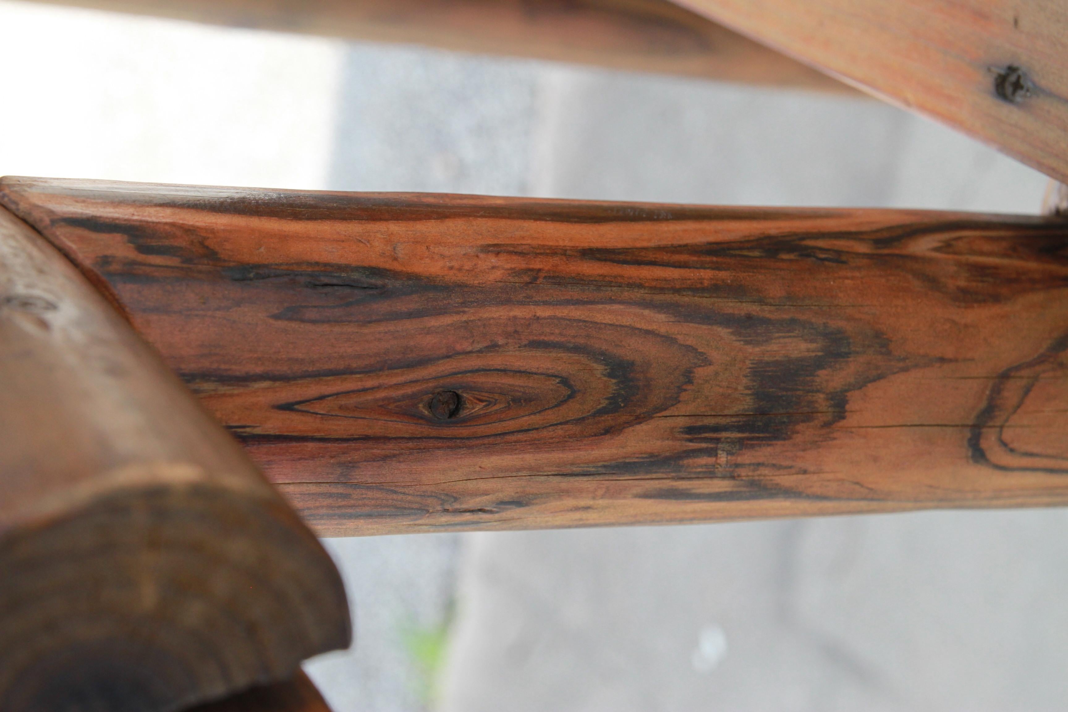 Pareja De Grandes Adirondacks De Madera Estilo Cubierta  Sillones de jardín en venta 1