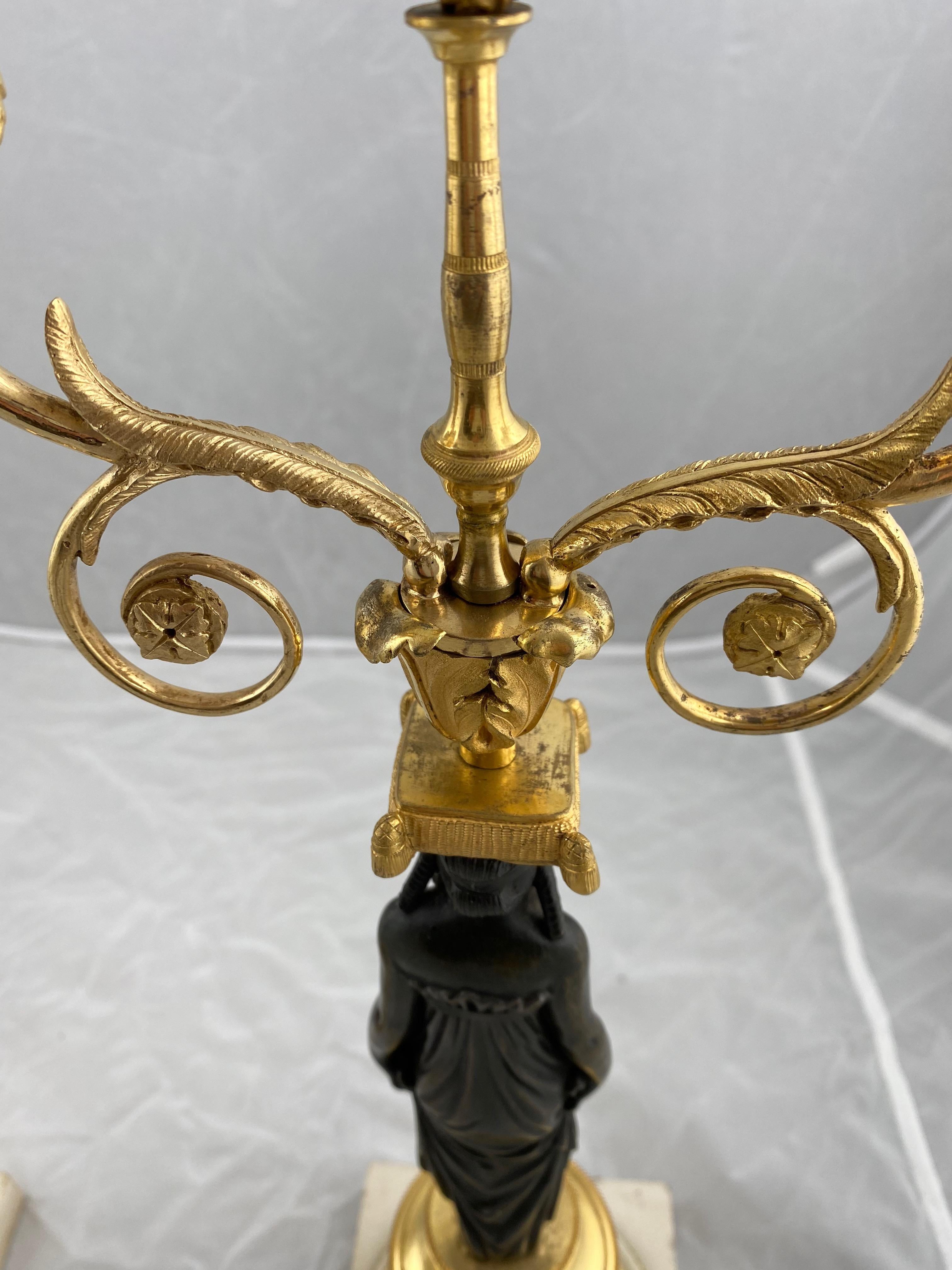Pair of Late 18th Century Candelabras 3