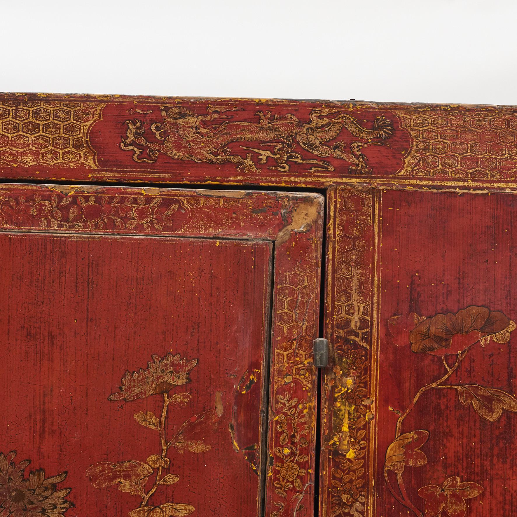 Pair of Late 18th Century Chinese Cabinets For Sale 5