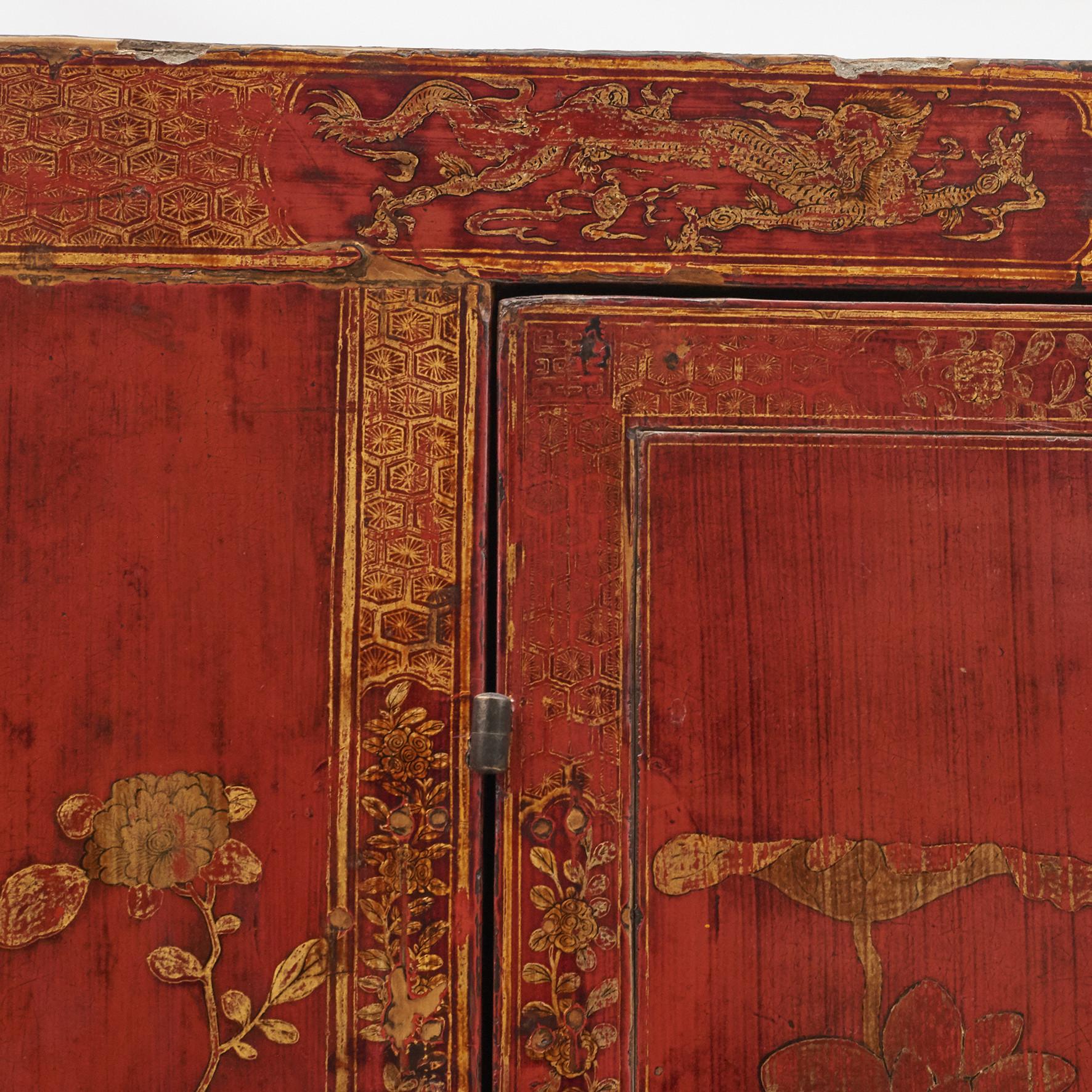 Pair of Late 18th Century Chinese Cabinets For Sale 8