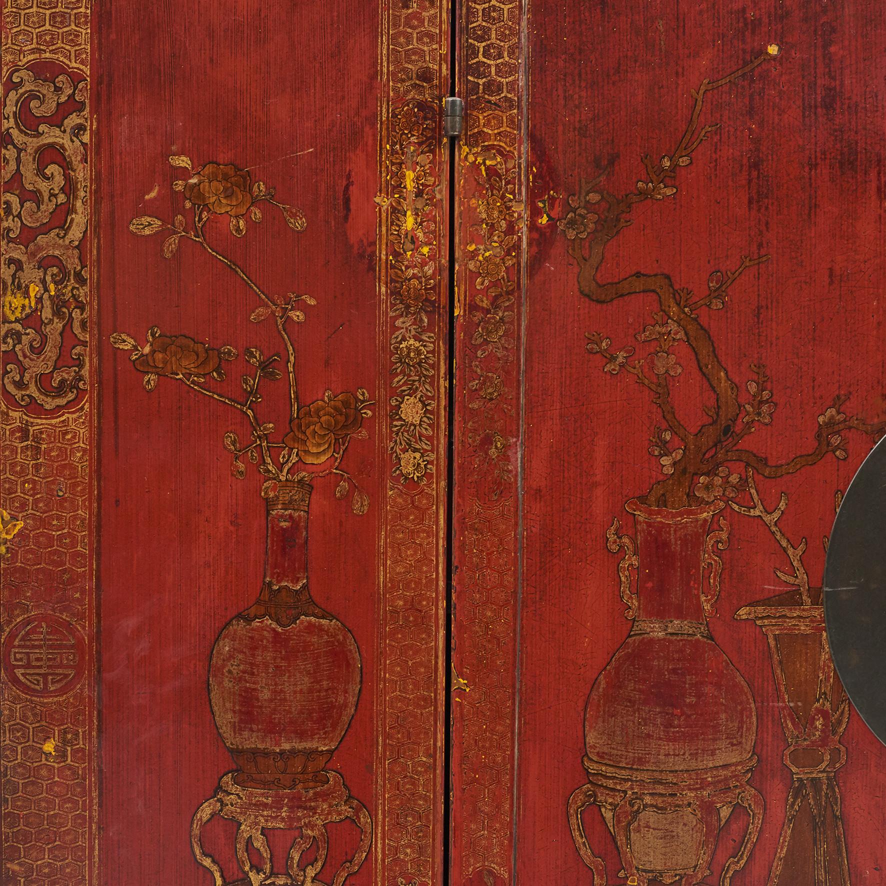 Pair of Late 18th Century Chinese Cabinets For Sale 14
