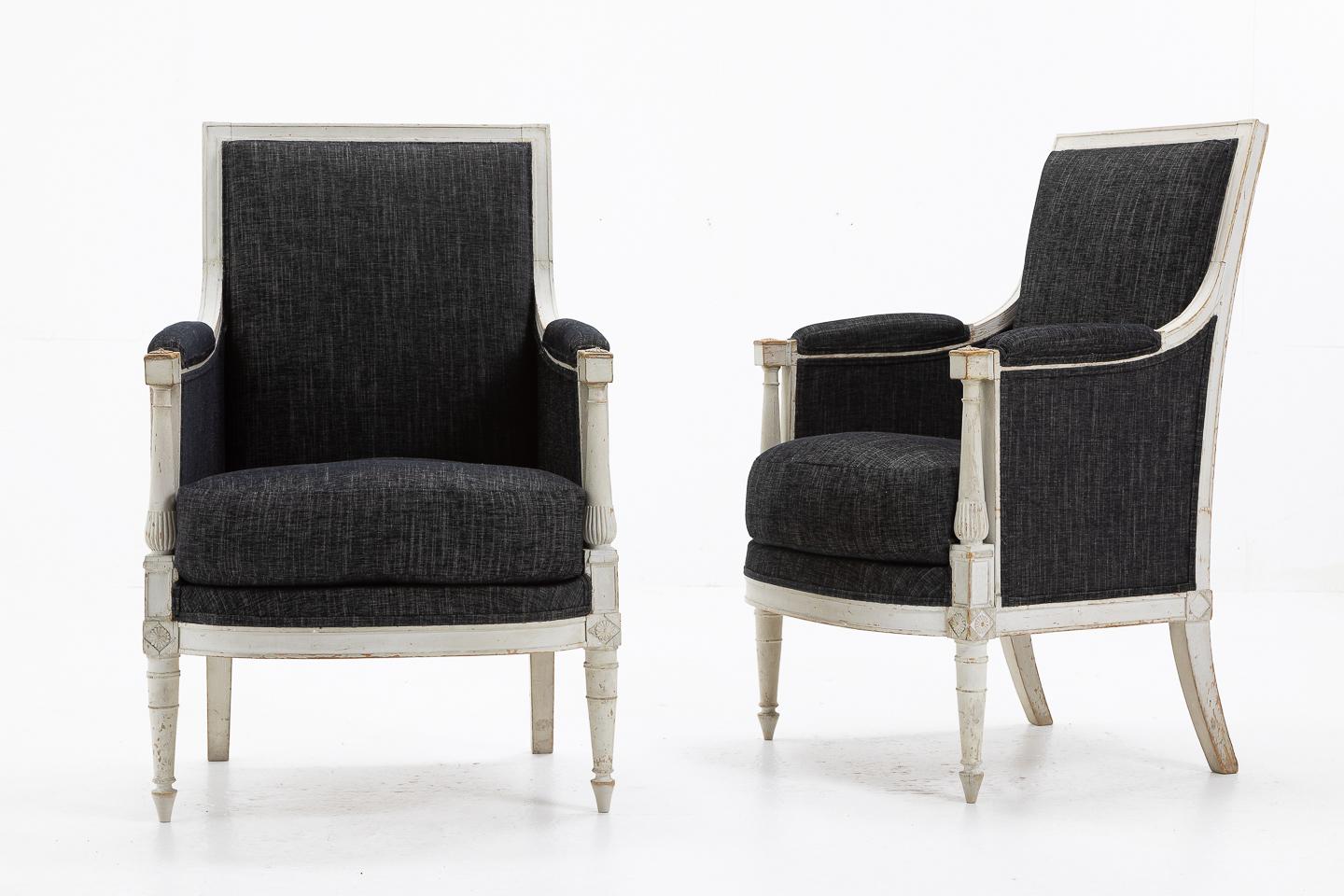 Pair of Late 18th Century French Armchairs 3