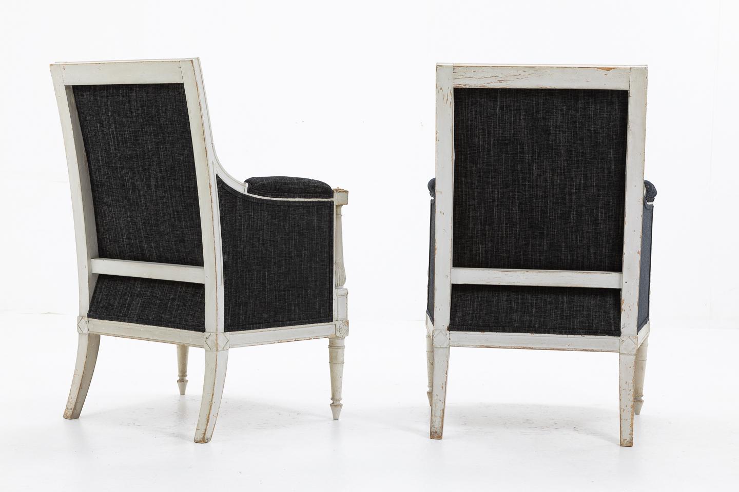 Pair of Late 18th Century French Armchairs 4