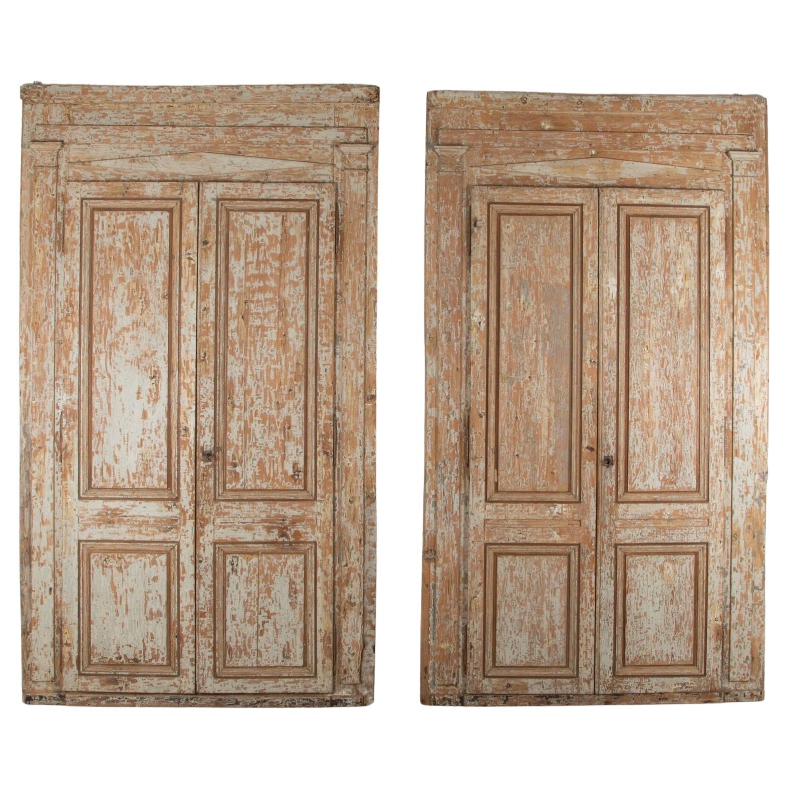 Pair of Late 18th Century French Chateau Doors