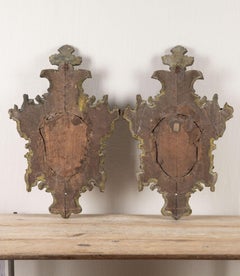 Pair of Late 18th Century French Louis XVI Giltwood Mirrors