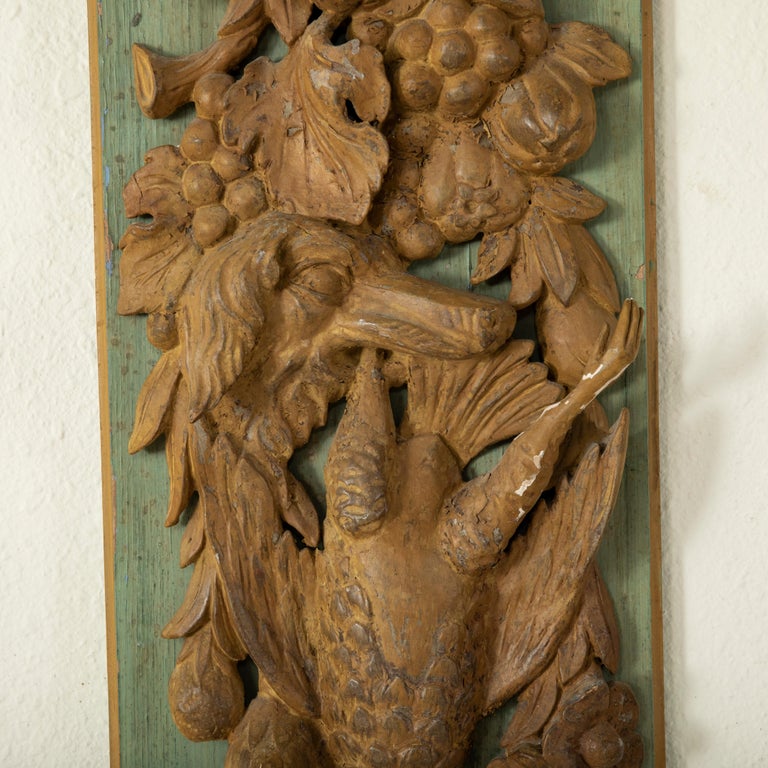 Pair of Late 18th Century French Painted Hand Carved Boiserie Panels ...