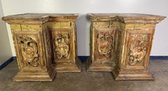 Pair of late 18th century Italian Architectural Elements