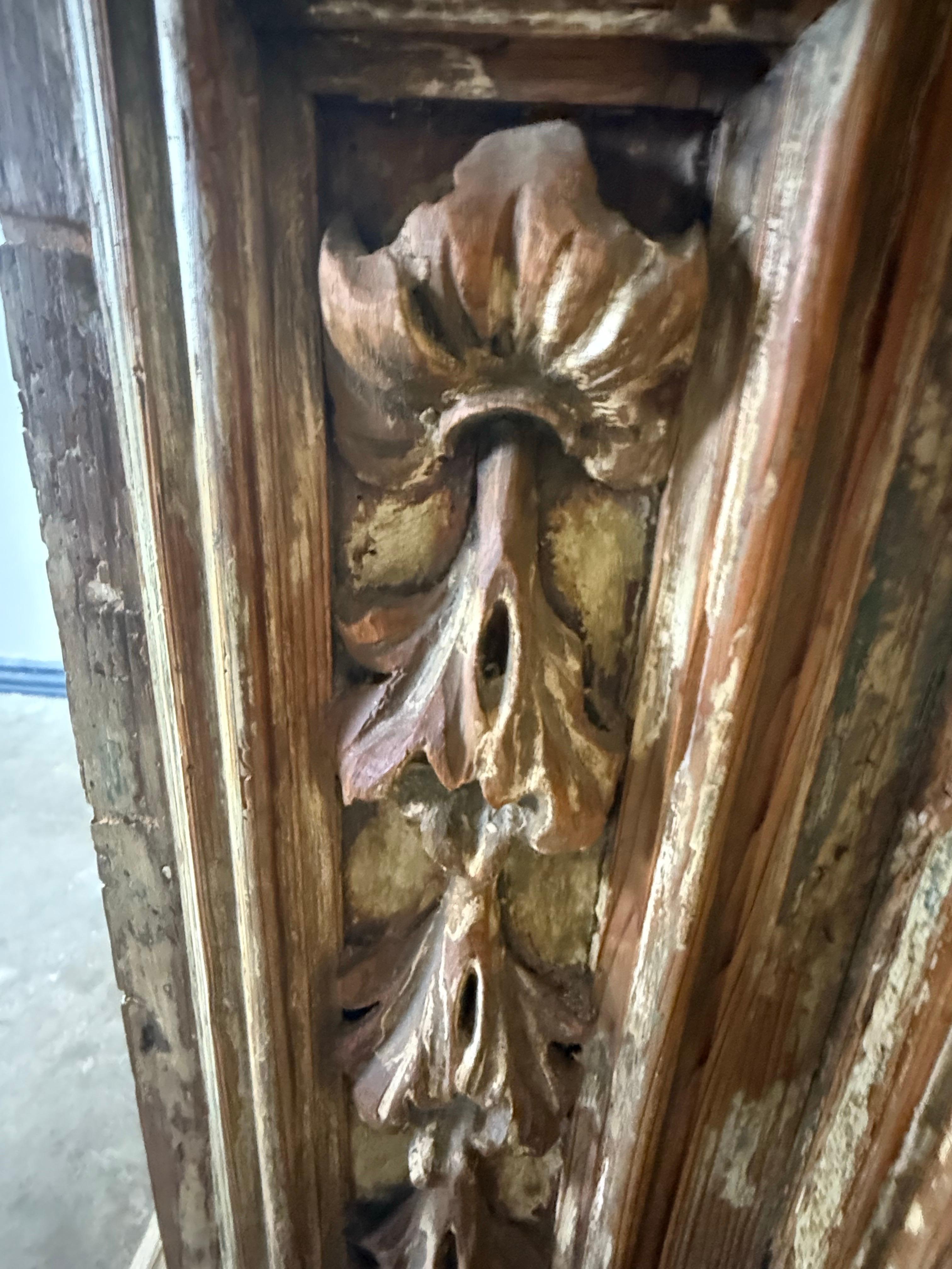 Pair of late 18th century Italian Architectural Elements For Sale 3
