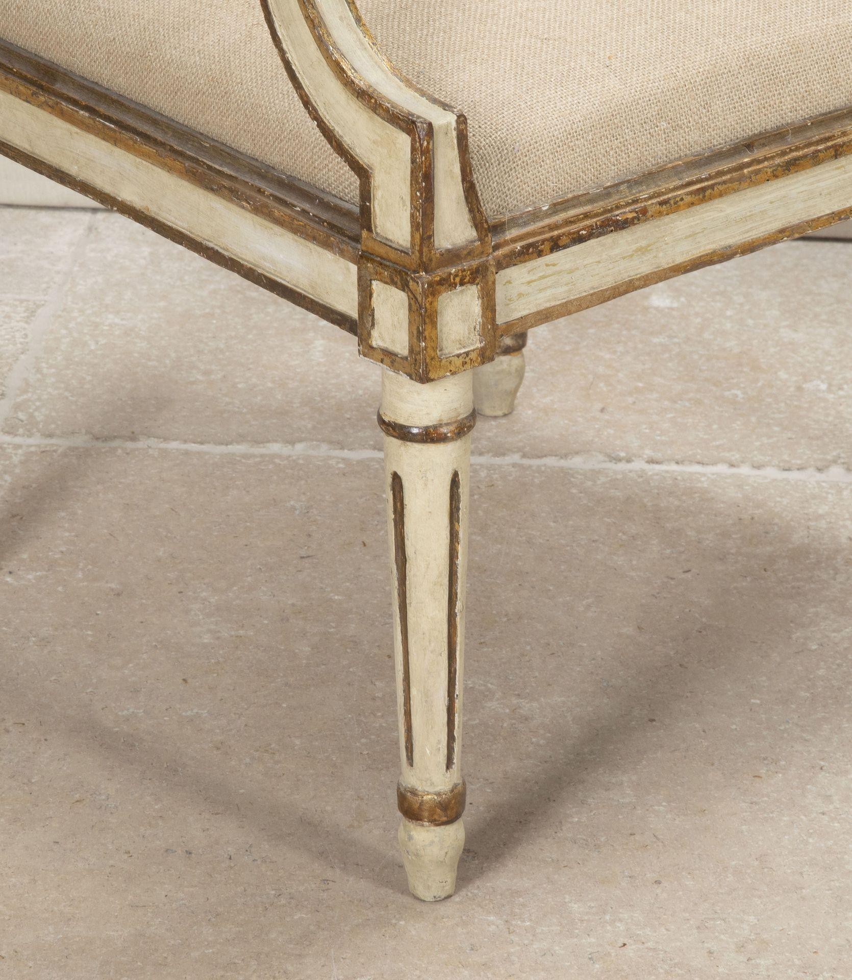 Pair of Late 18th Century Italian Armchairs For Sale 1