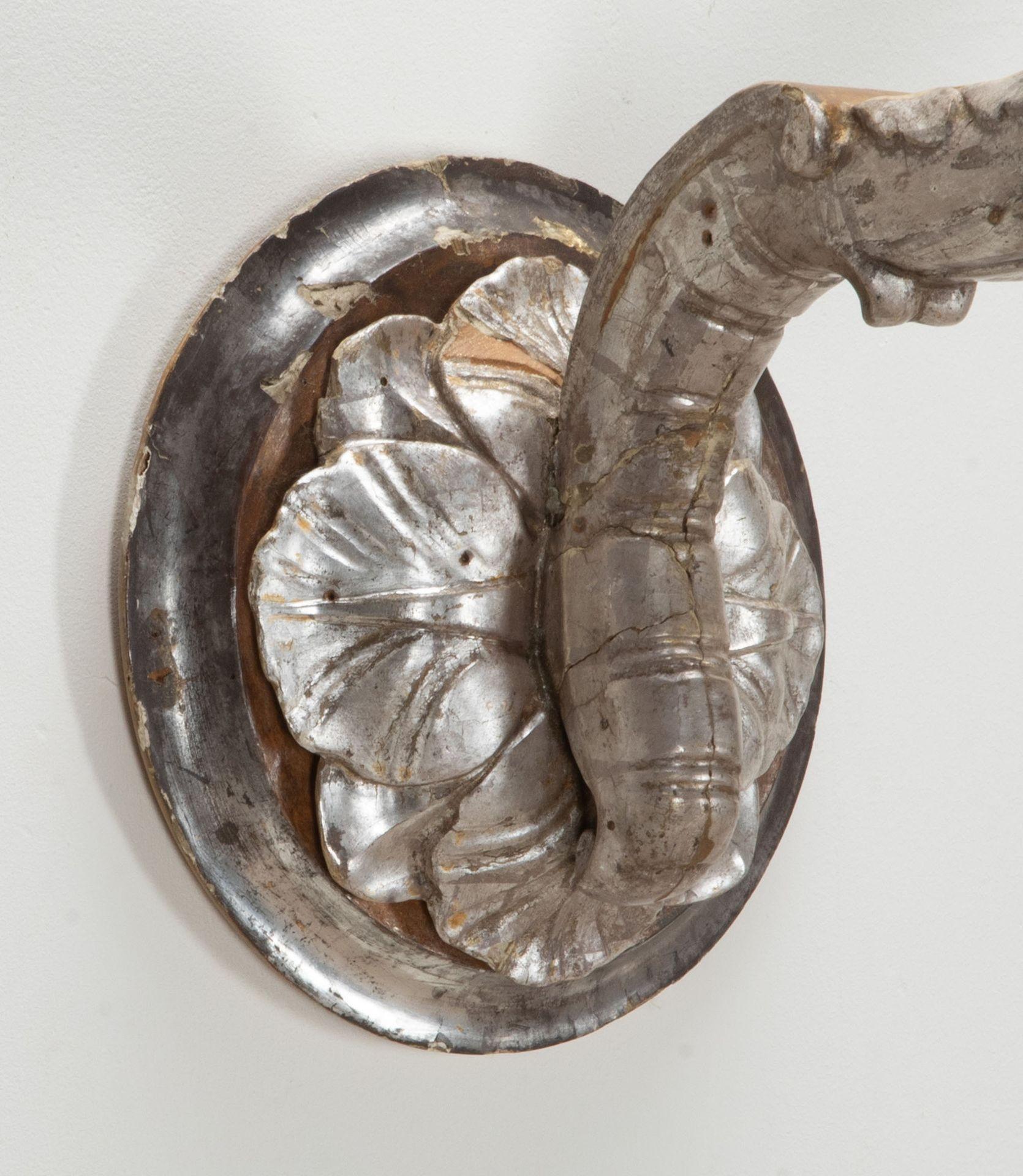 18th Century and Earlier Pair of Late 18th Century Italian Candle Sconces For Sale