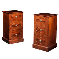 Pair of Late 18th Century Mahogany Cupboards