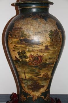 Pair of Late 18th Century Neoclassical Terracotta Monumental Vases