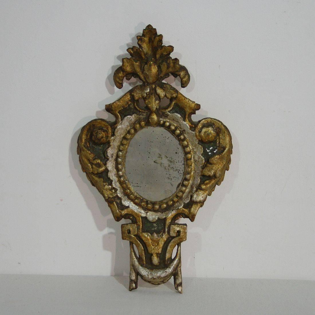 Pair of Late 18th Century, Small Italian Neoclassical Mirrors 2