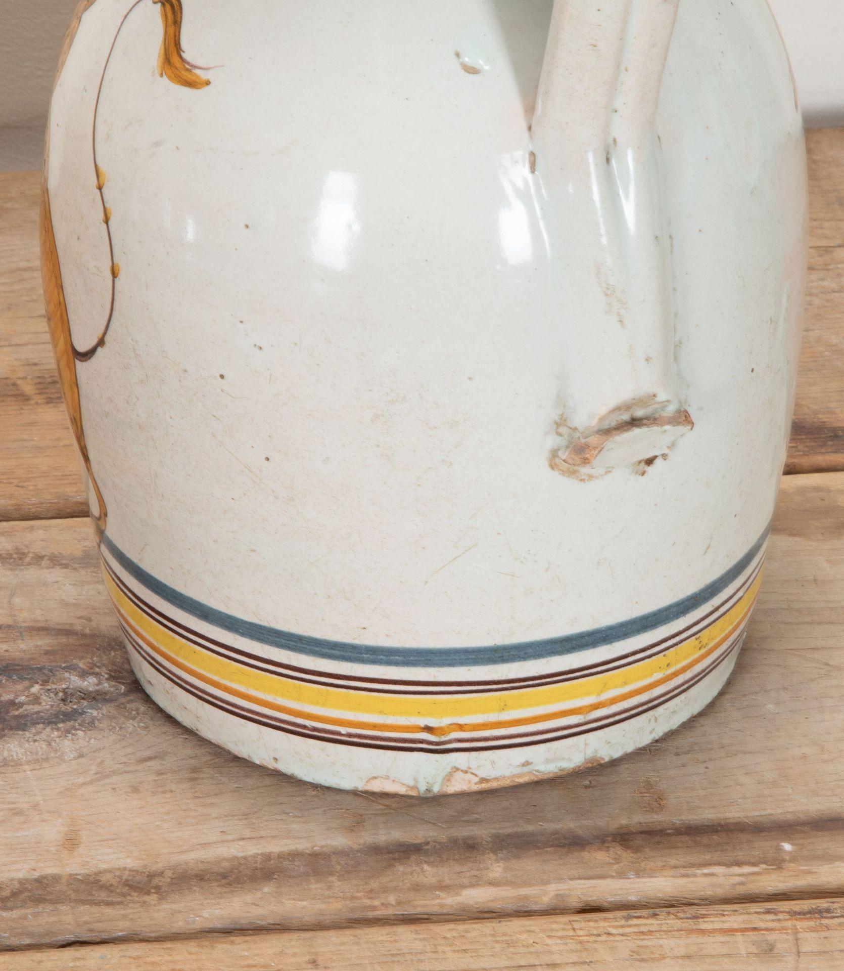 18th Century and Earlier Pair of Late 18th Century Spanish Puente del Arzobispo Jugs For Sale