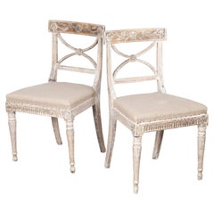 Pair of Late 18th Century Swedish Side Chairs