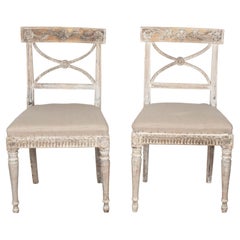 Pair of Late 18th Century Swedish Side Chairs