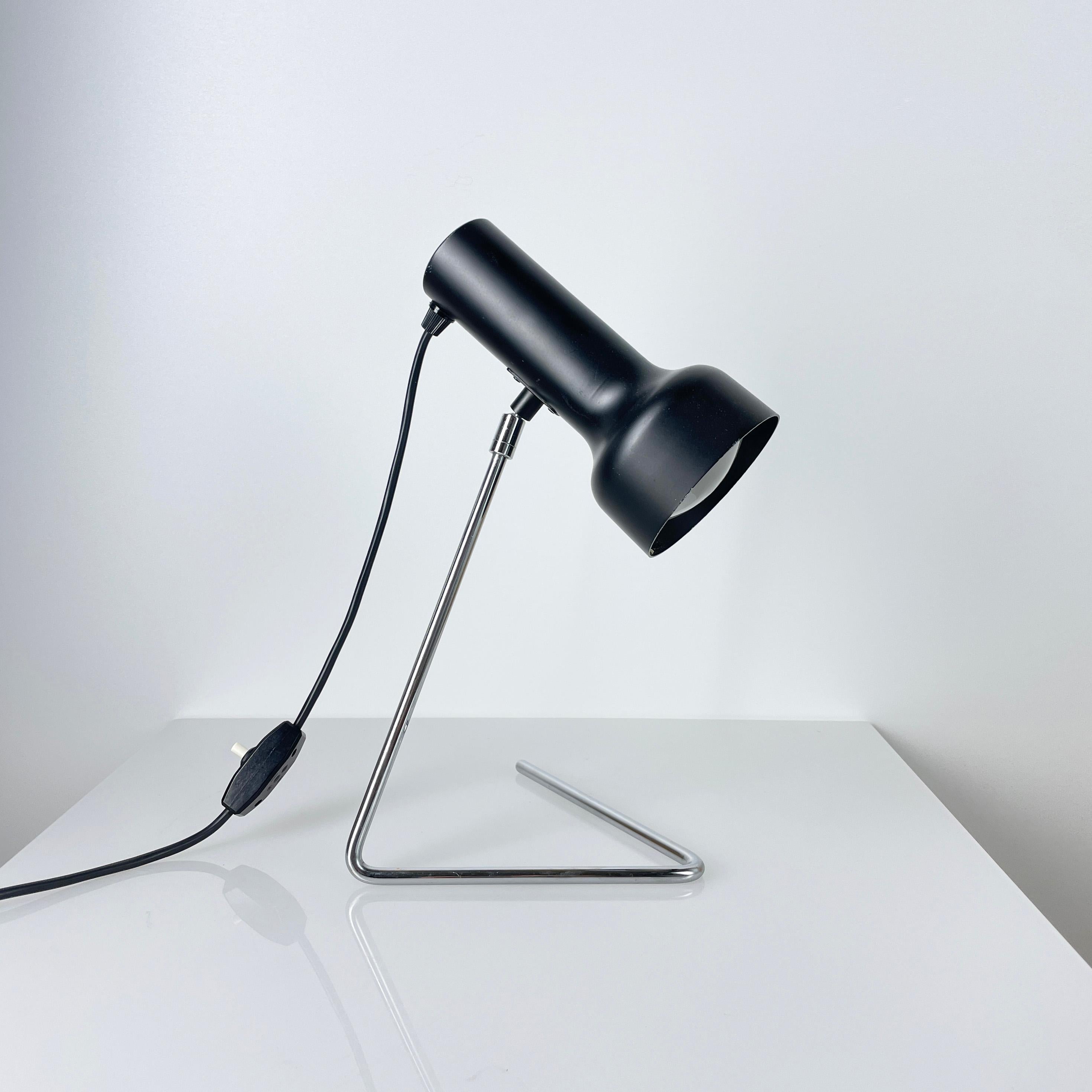 20th Century Pair of late 1950's Minimalist Table Lamps For Sale