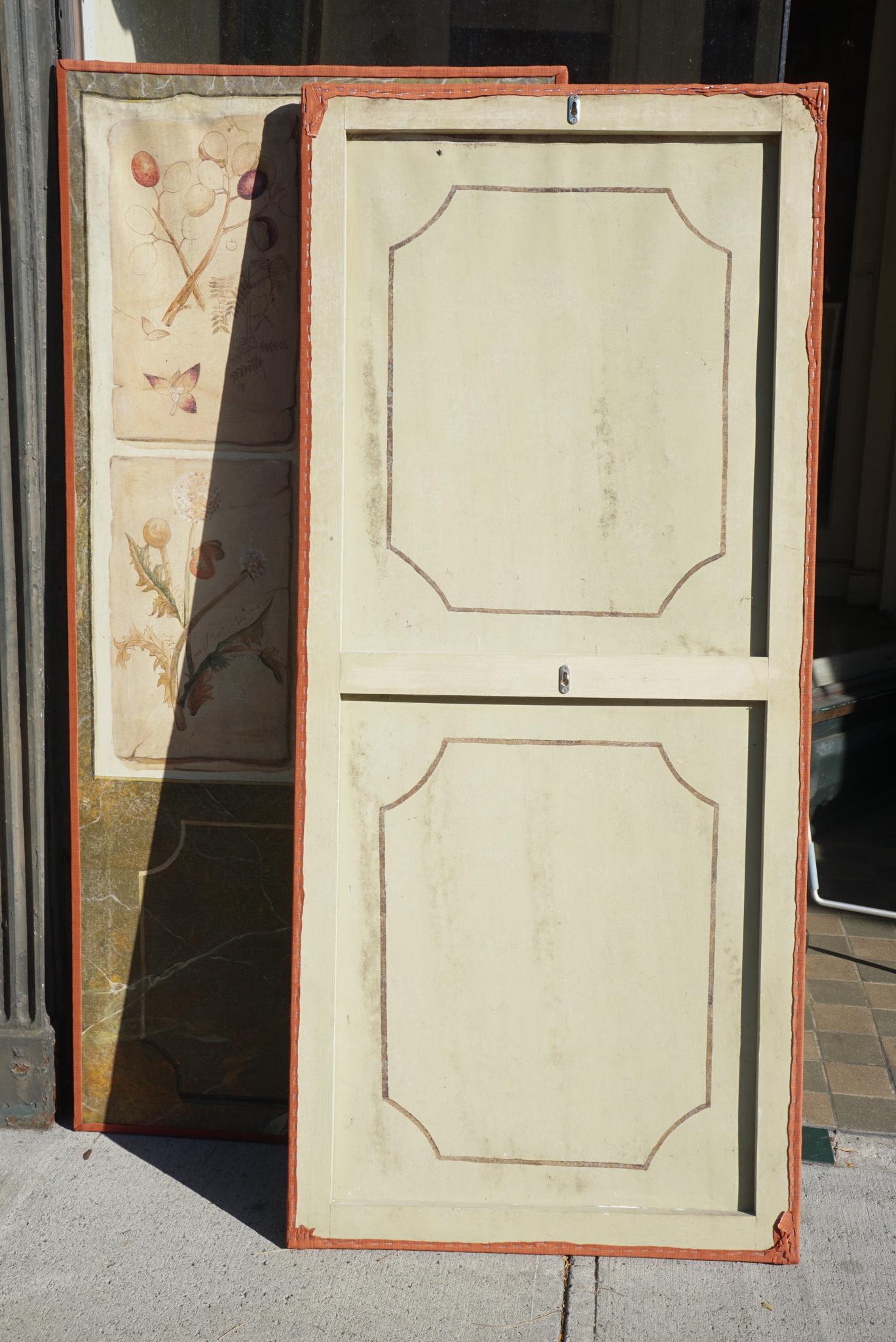 Pair of Trompe l'oeil Painted Panels from the Estate of Bunny Mellon 6