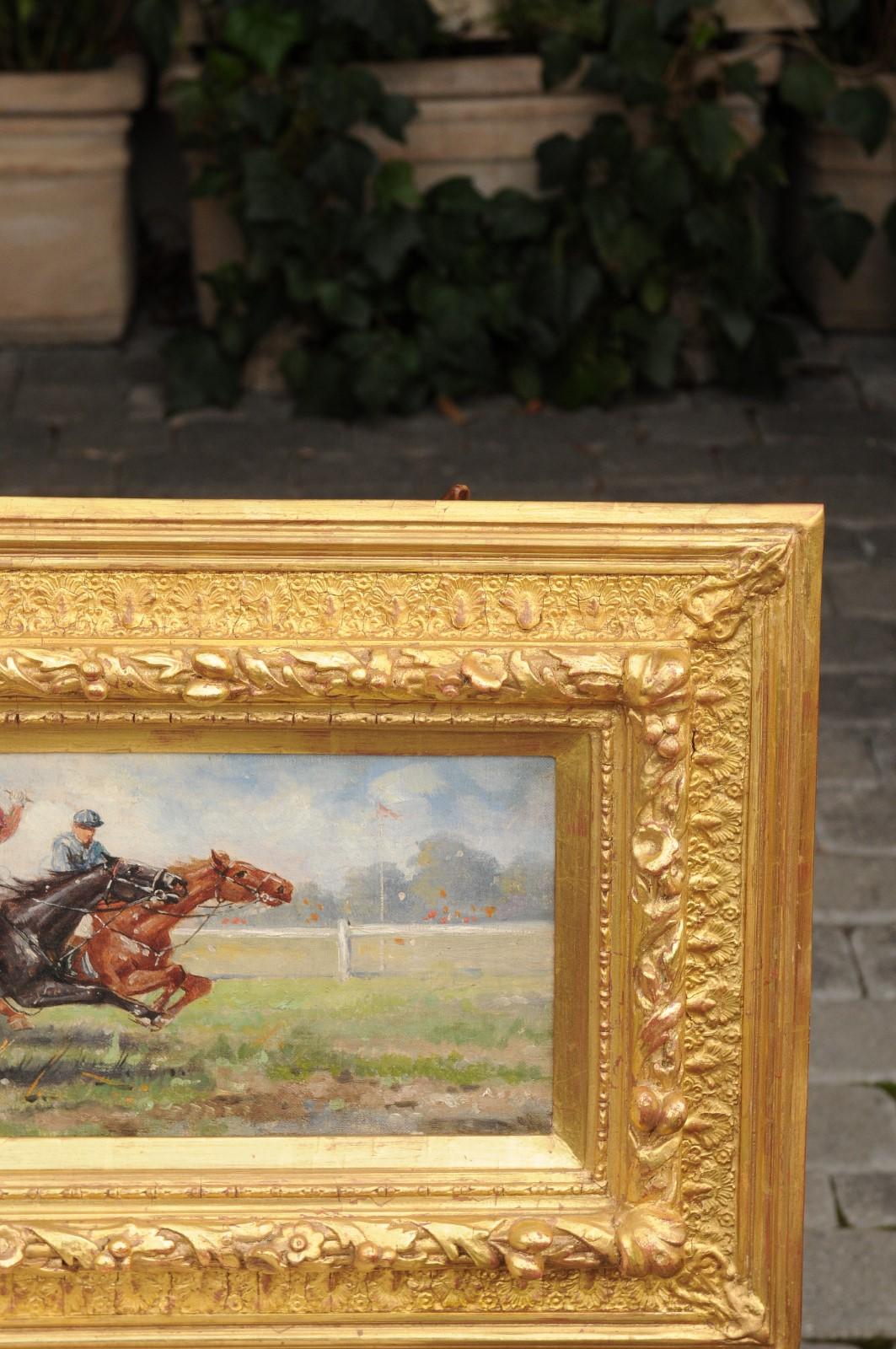 lexington horse painting by scott