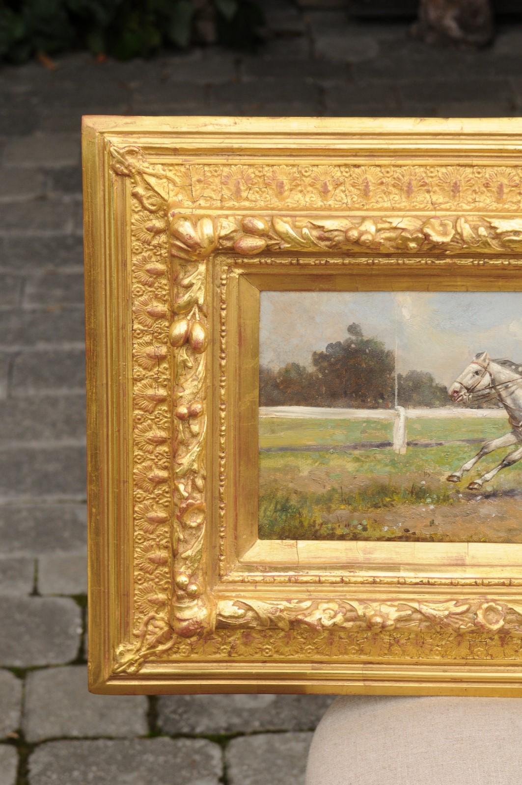 lexington racehorse painting scott