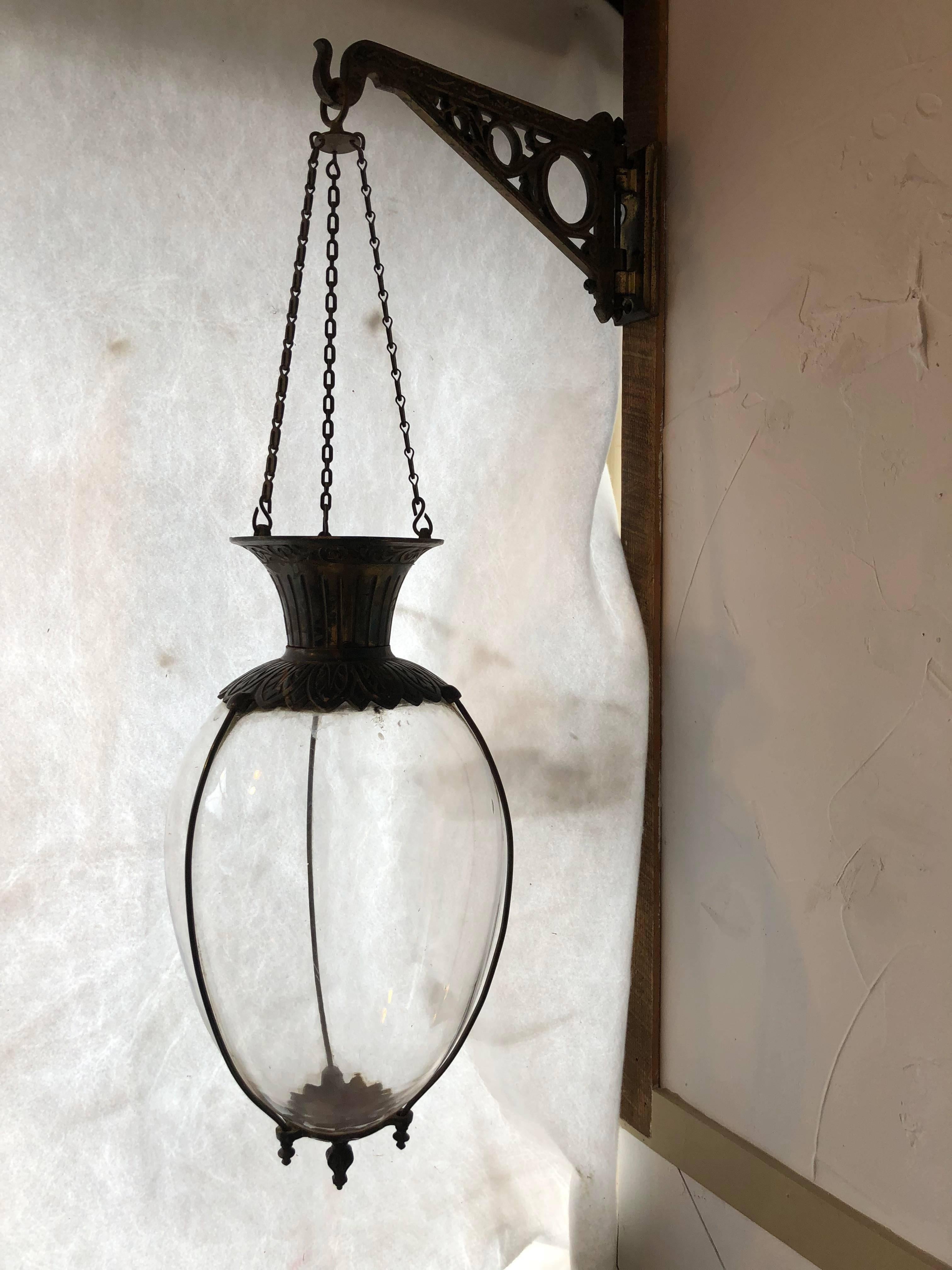 Edwardian Pair of Late 19th Century Apothecary Show Globes