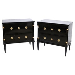 Pareja de cómodas de finales del siglo XIX