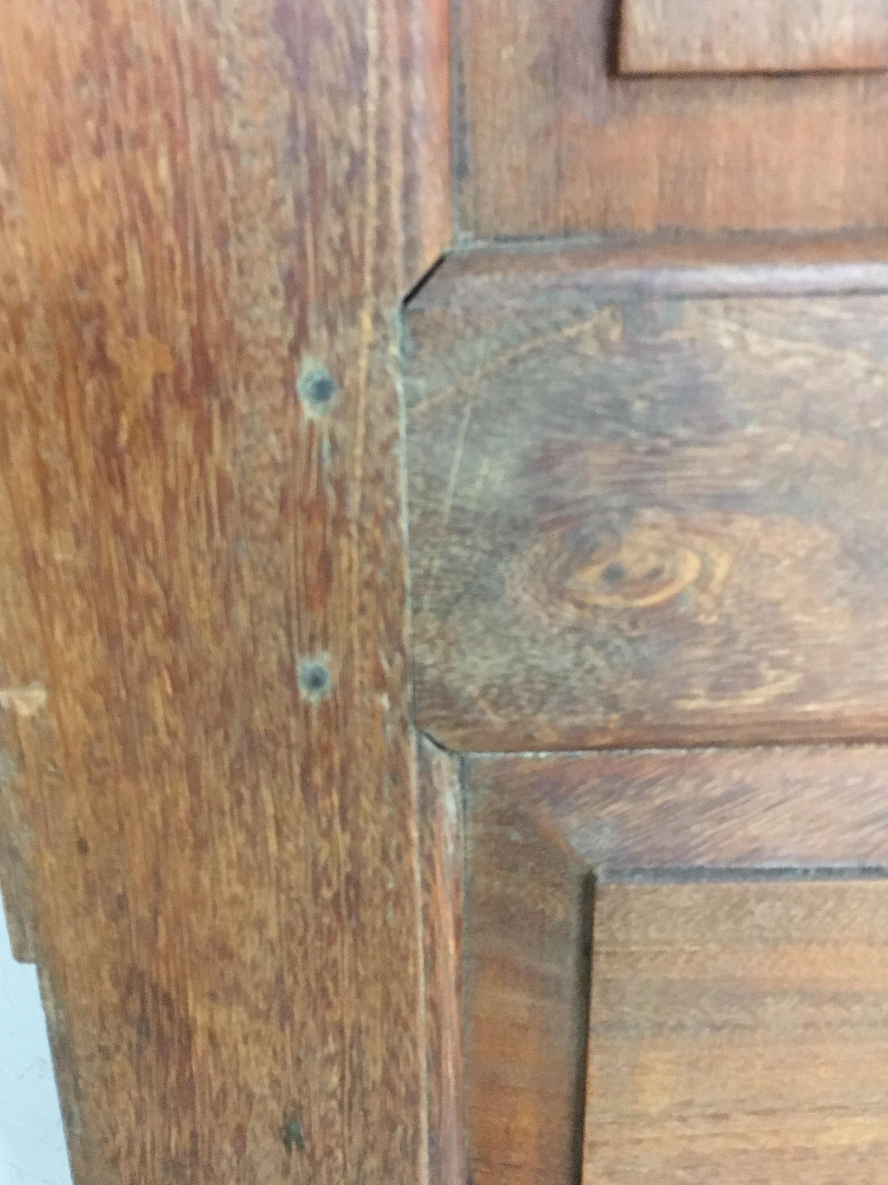 Pair of Late 19th Century Ceylonese Solid Rosewood Paneled Doors 2