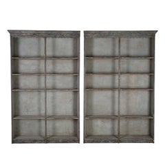 Pair of Late 19th Century Display Shelves