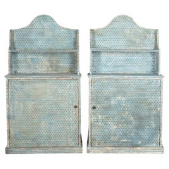 Pair of Late 19th Century English Painted Cabinets