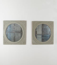 Pair of Late 19th Century French Boiserie Mirror Panels