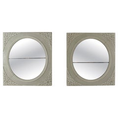 Pair of Late 19th Century French Boiserie Mirror Panels