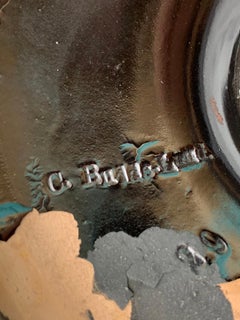 Pair of Late 19th Century Grand Tour Style Terracotta Urns, Marked C. Budde-Lund