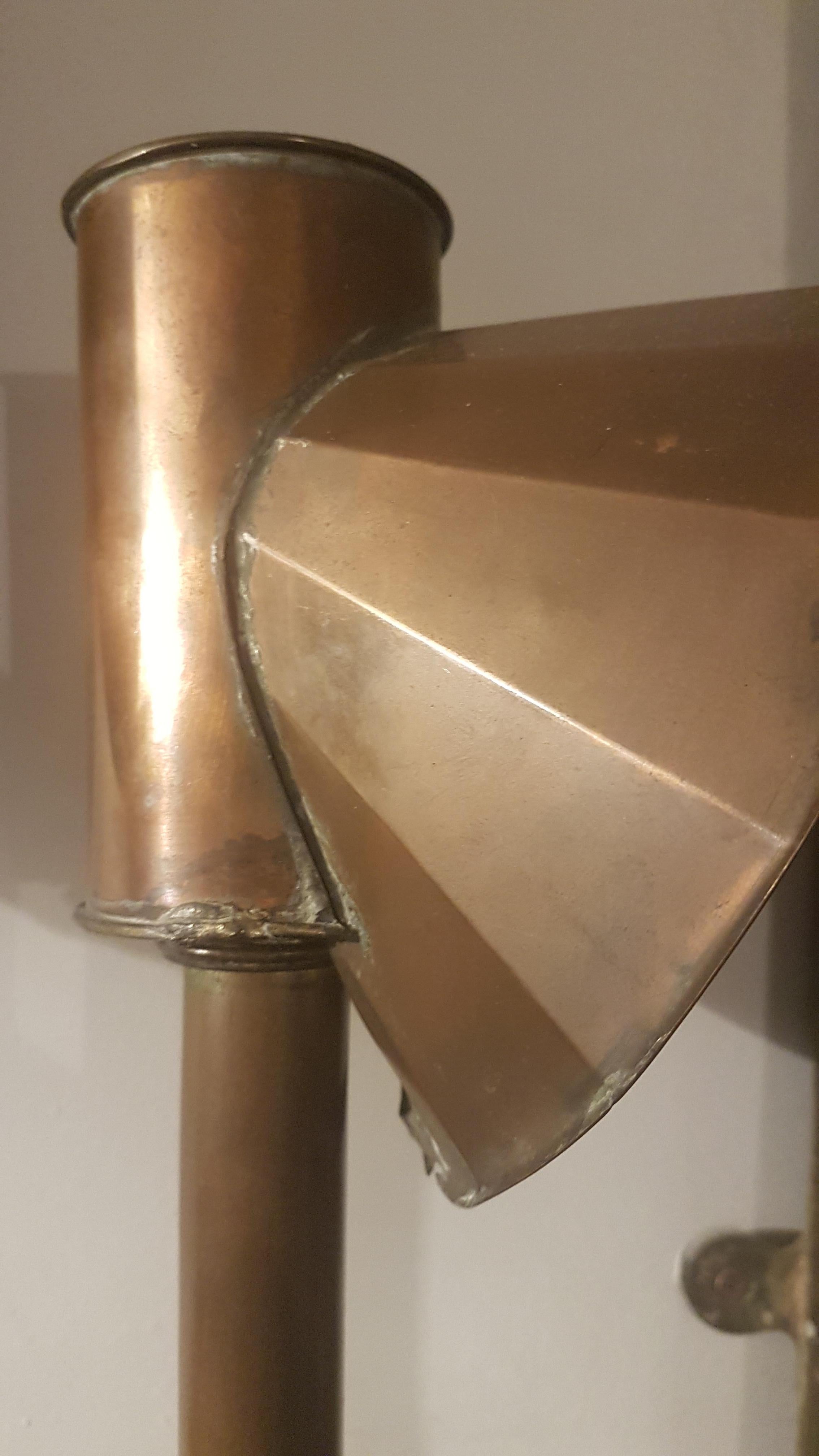 Pair of Late 19th Century Students Candle Stands by Miller's of London For Sale 5