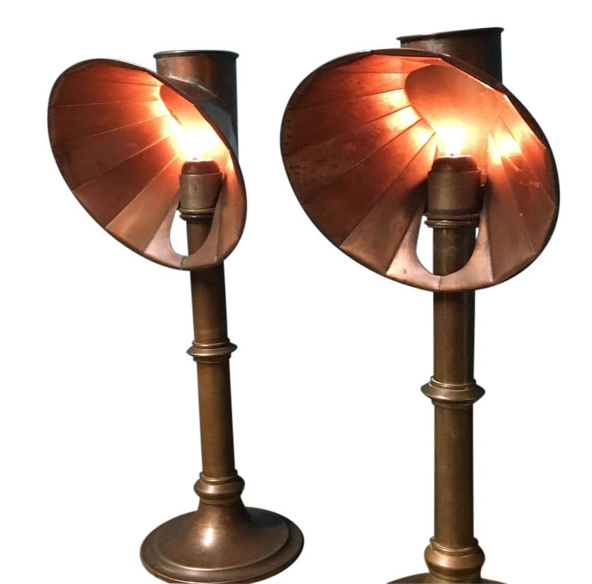 Pair of Late 19th Century Students Candle Stands by Miller's of London For Sale 3