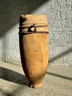 Pair of Late 19th Century Bleached Wooden Swedish Pours