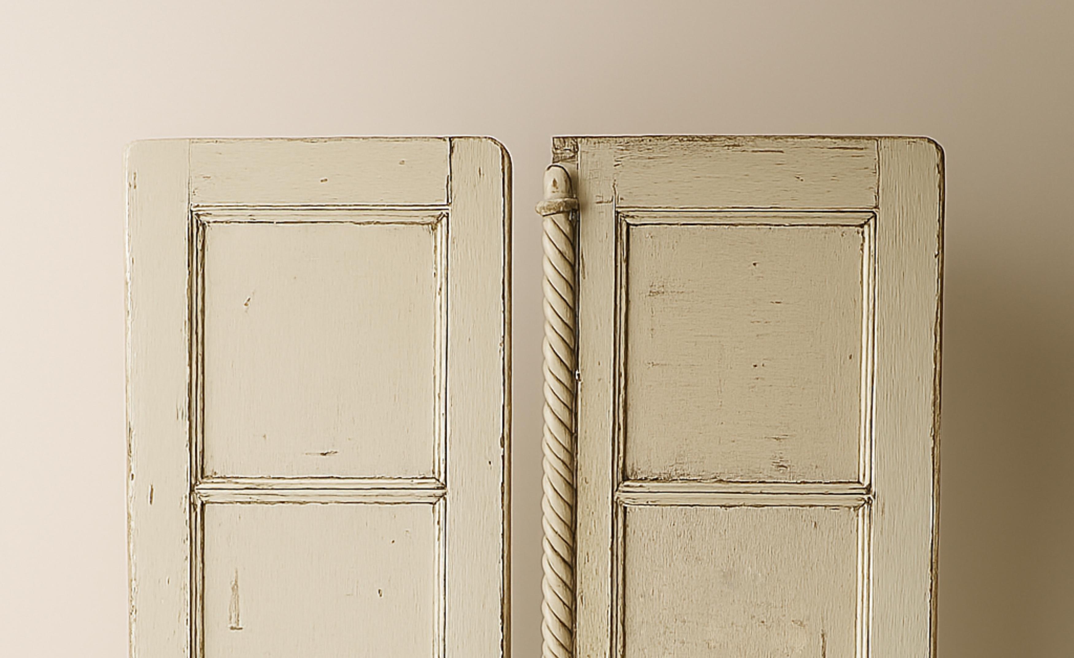 Pair of Late 19th Century Wooden Doors For Sale 10