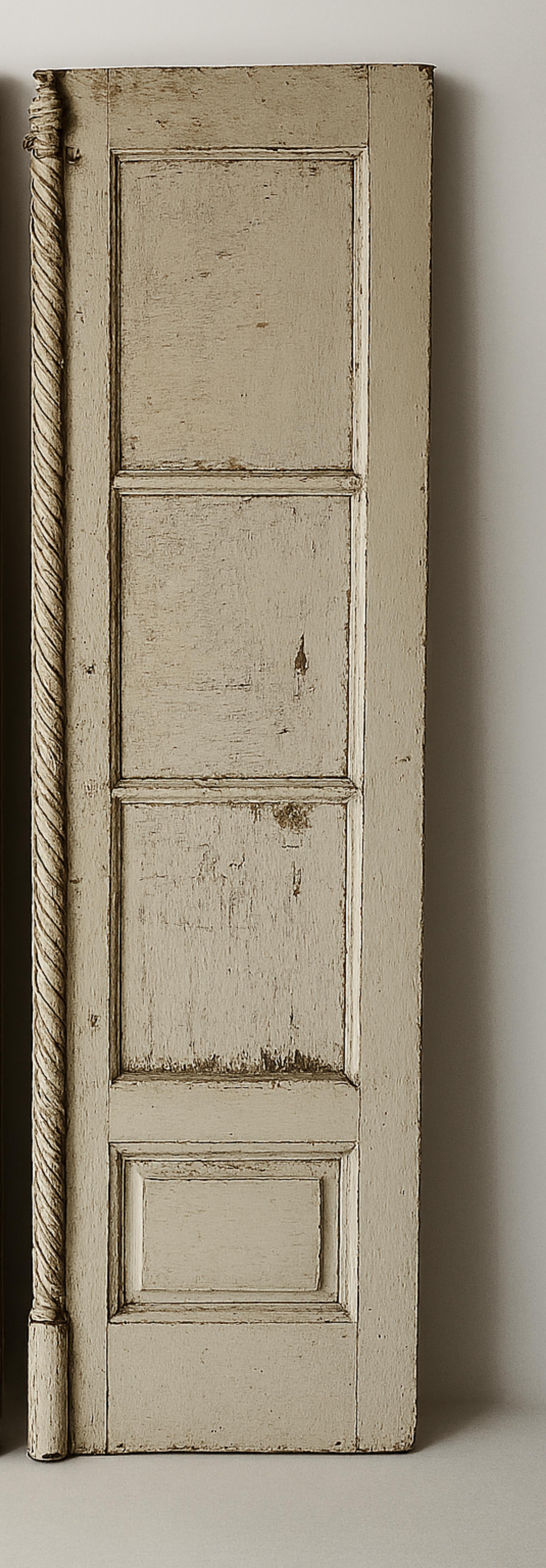 Pair of Late 19th Century Wooden Doors For Sale 3