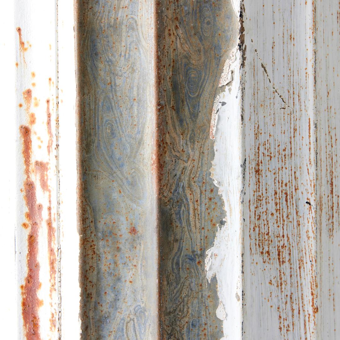 Pair of Late 19th Century Zinc Fluted Columns For Sale 7