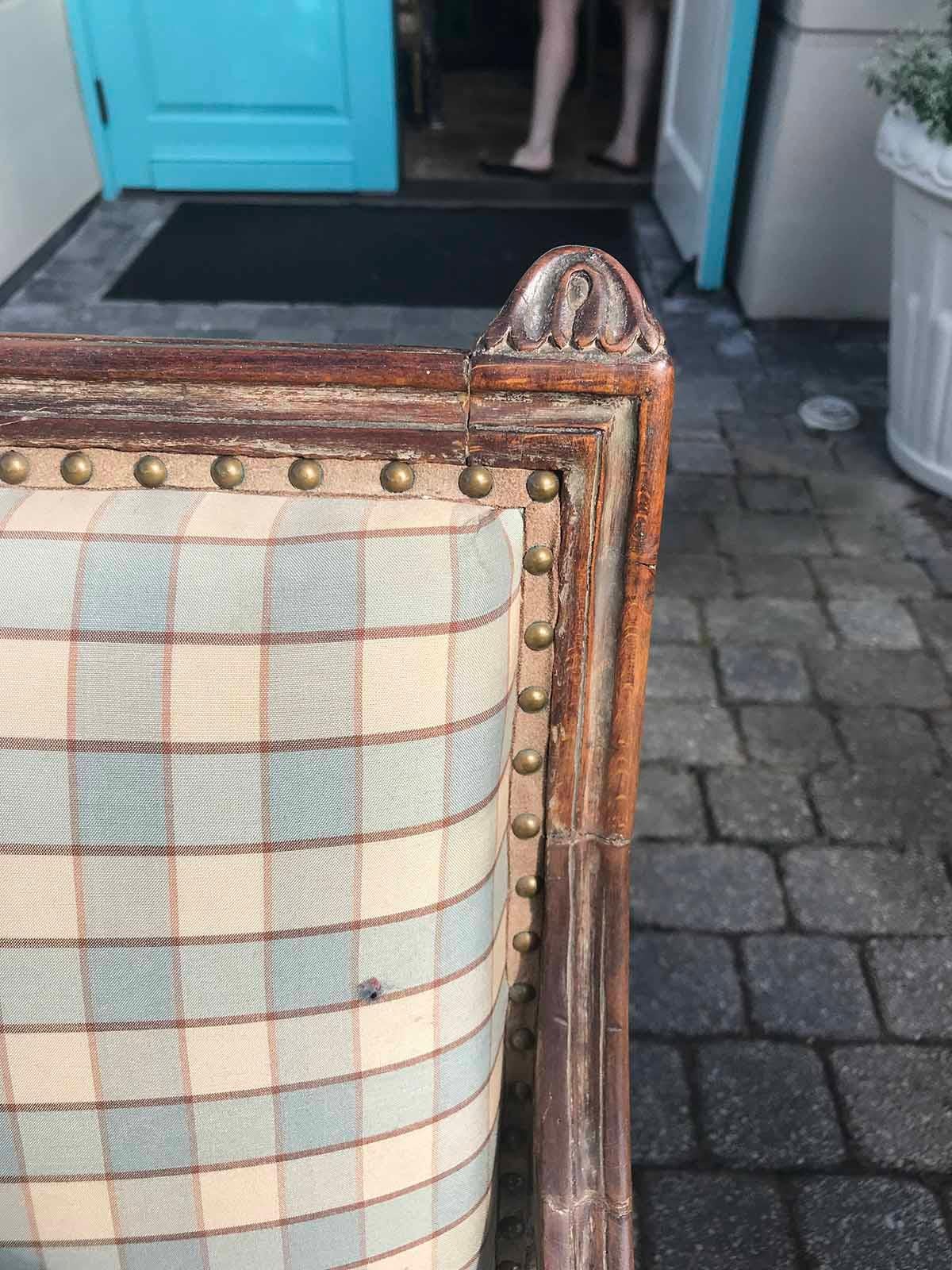 Pair of Late 19th-Early 20th Century Louis XVI Armchairs 9