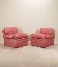 Pair of Late 20th Century English Colefax and Fowler Armchairs