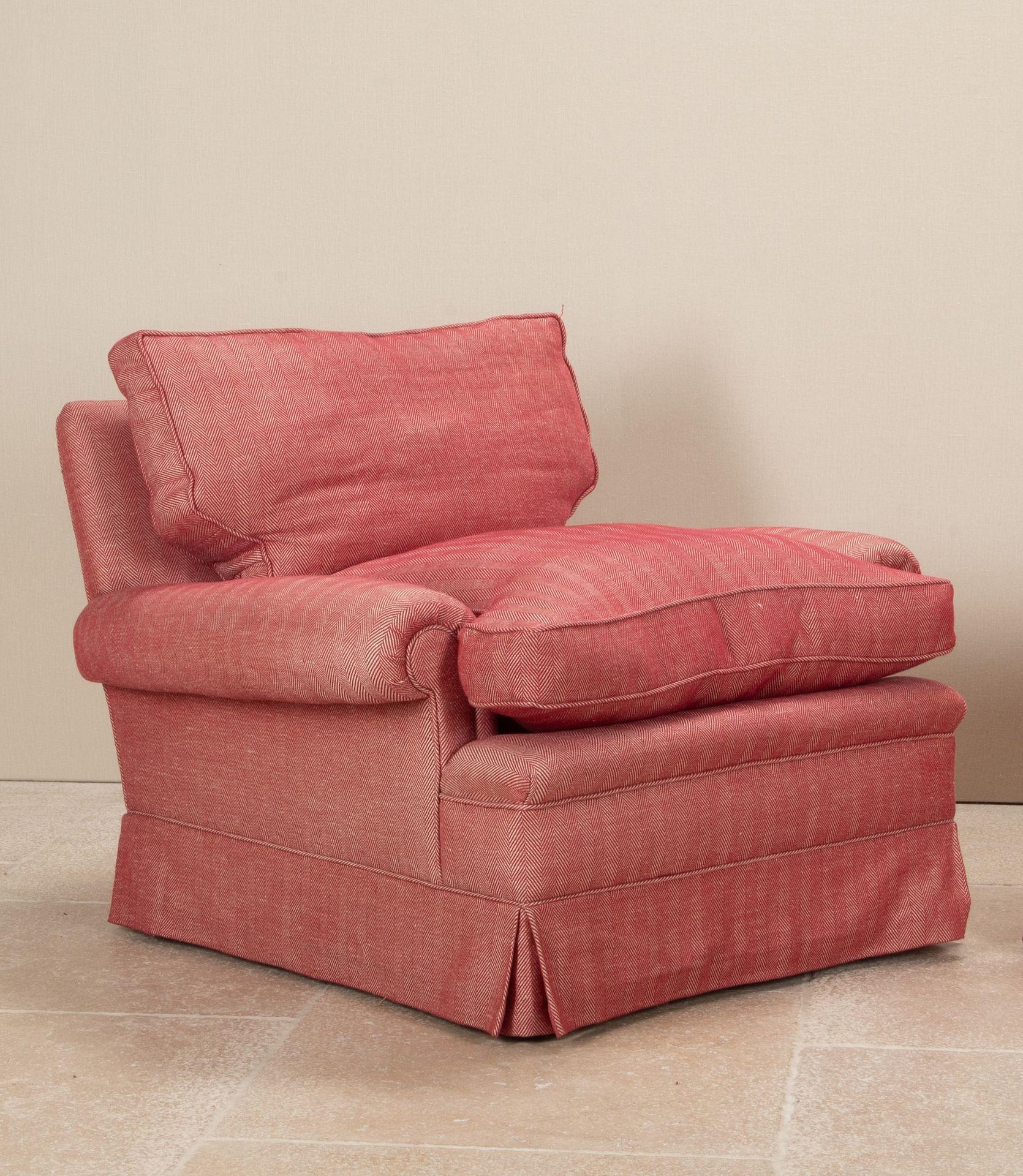 Pareja de sillones ingleses Colefax y Fowler de finales del siglo XX Inglés en venta