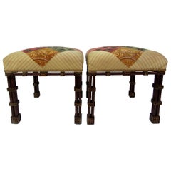 Pair of Late 20th Century Footstools Pair of Late 20th Century Footstools