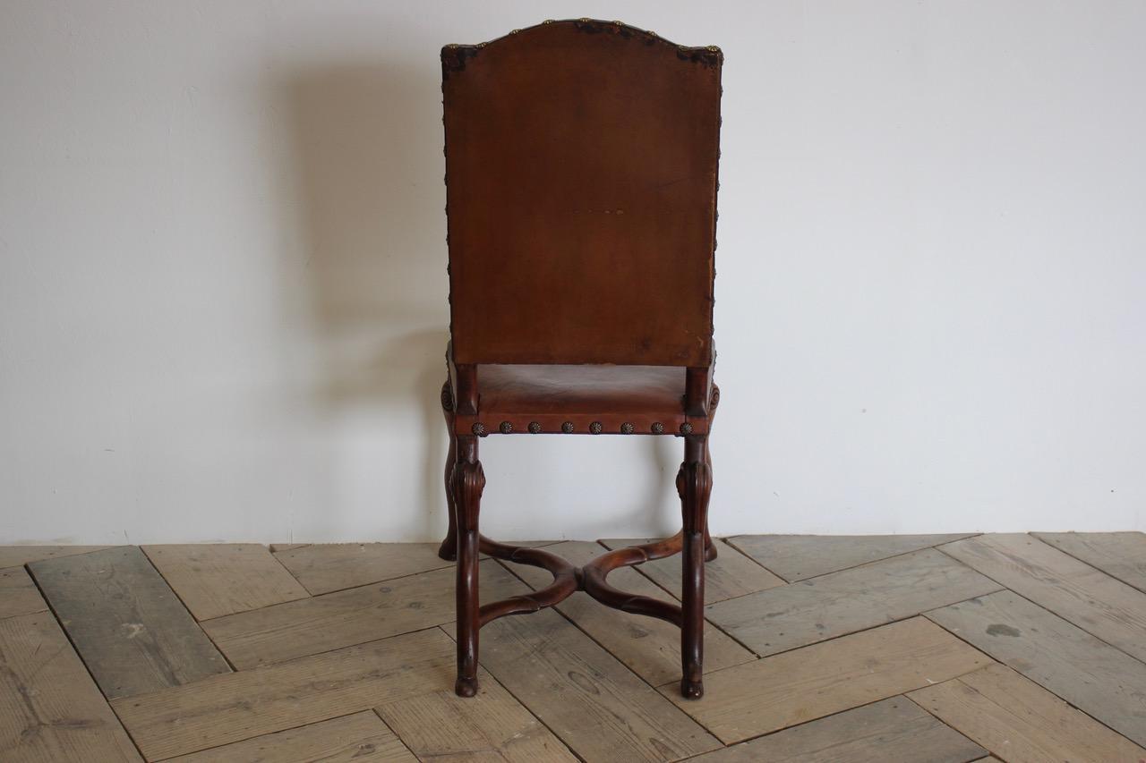 Pair of Late 18th Century Italian Side Chairs 1