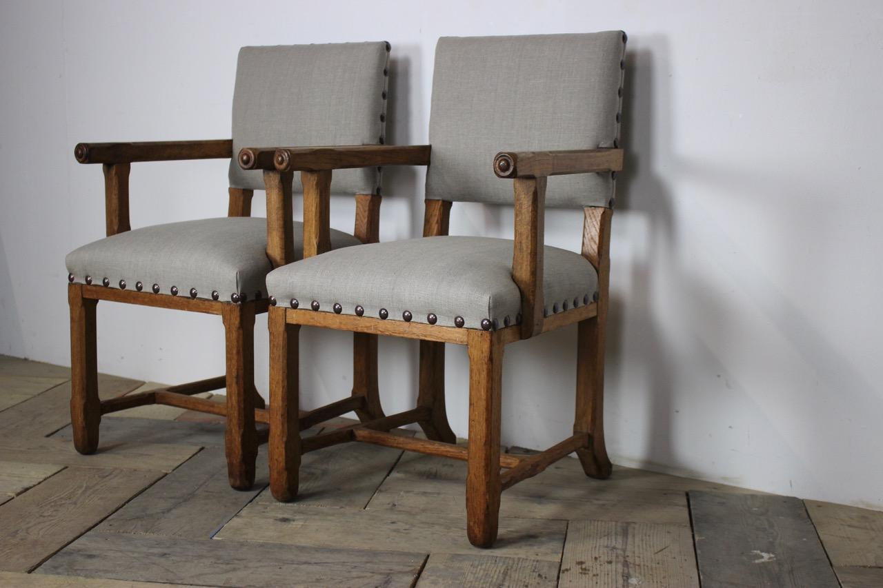 Pair of Late 19th Century English Occasional Chairs 3