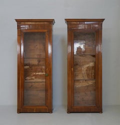 Pair of Late Empire Style Bookcases