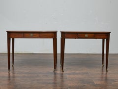 Pareja de Consolas de Caoba del Periodo Georgiano Tardío, Inglesas Circa 1800